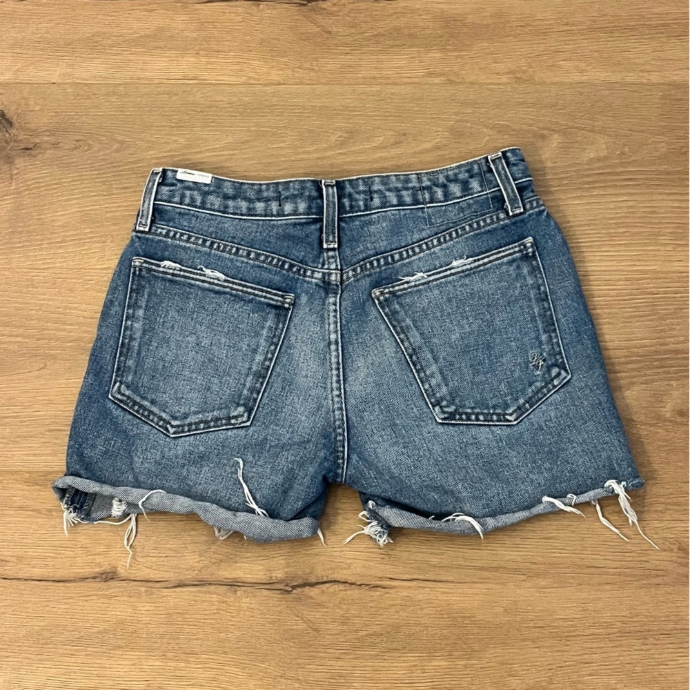 Lovers + Friends | Luca Boyfriend distressed denim Jean shorts Women’s size 26 - Picture 6 of 12